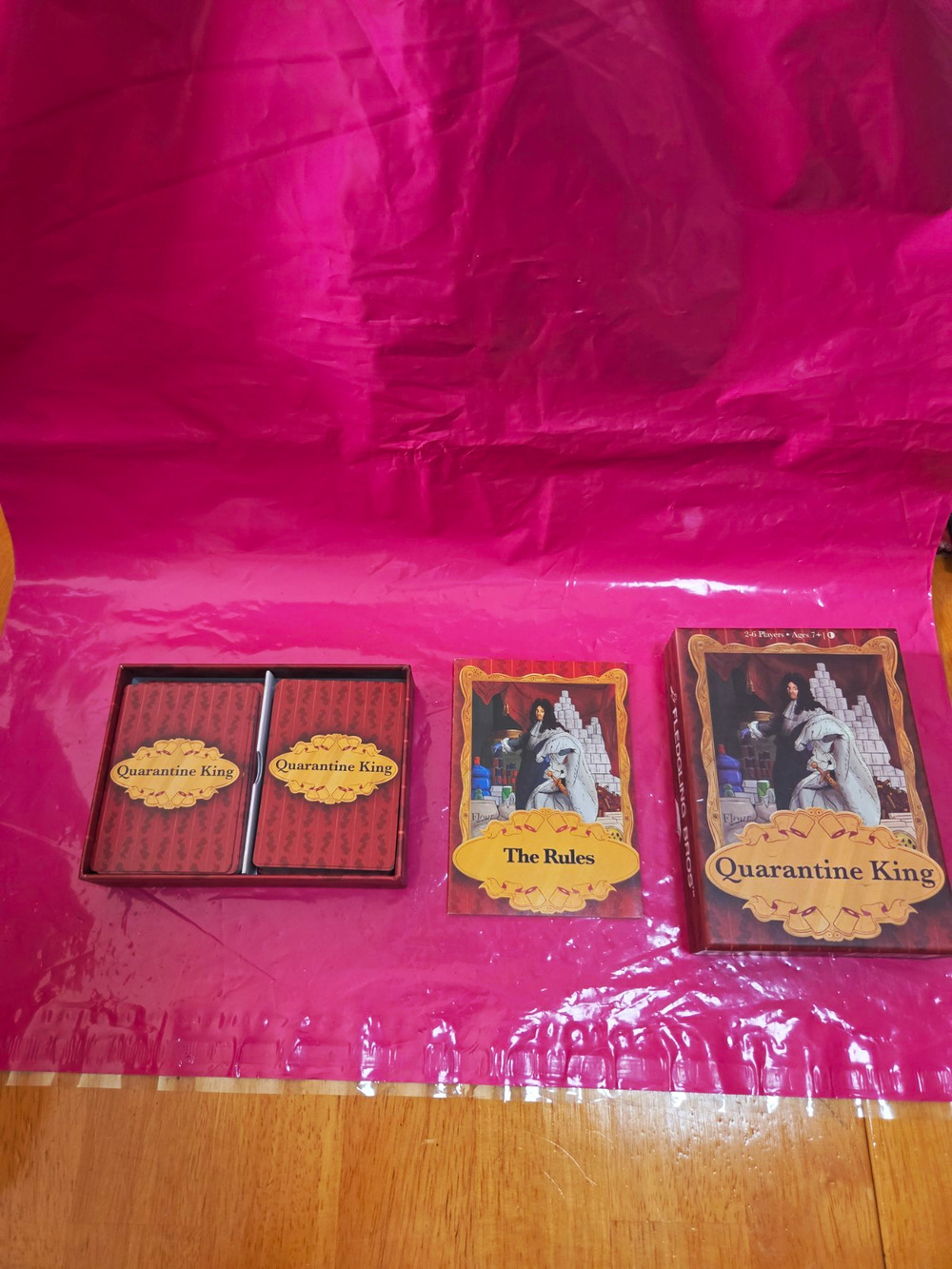 Quarantine King Quarantine King Strategy Card Game, 2-6 Players, Ages 8-11